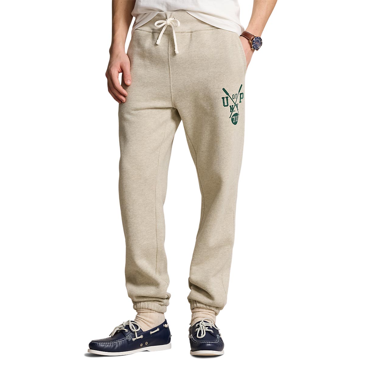 Polo Ralph Lauren Garment-Dyed Fleece Graphic Sweatpant